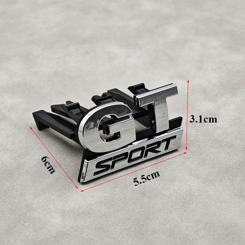 Для VW Volkswagen Jetta MK5 Golf 3D ABS Логотип Значок GT Sport Значок на решетку радиатора автомобиля Для Volkswagen VW Polo Golf 5 MK5 Passat B5