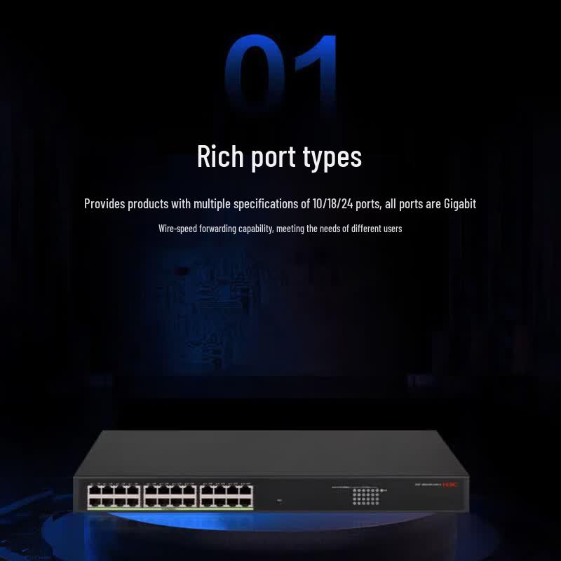 H3C MS4100-24G-LI 24-Port Gigabit Managed Switch