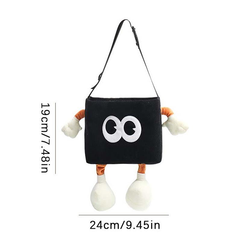 Car Trash Can Tissue Box Cartoon 2-In-1 Car Umbrella Storage Bin Auto Seat Back Hanging Storage Bag Backseat Cup Holder