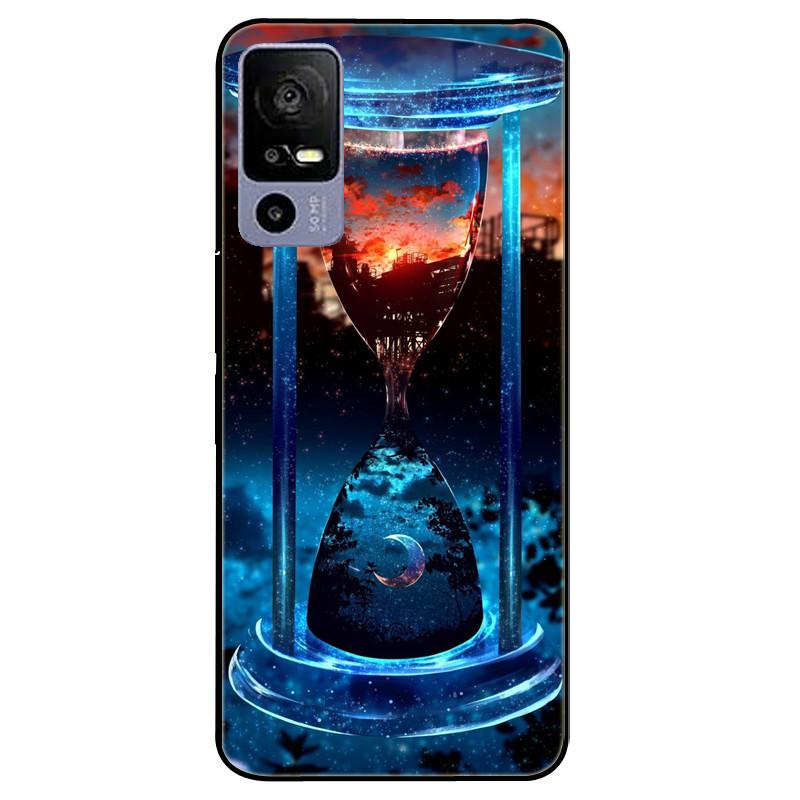 Capa For TCL 40 NxtPaper 5G 2023 Lion Cat Soft Case Silicone Black Covers For TCL 40 NxtPaper 5G 40 NxtPaper Coque Fusion Bumper