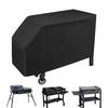 Heavy Duty Grill Cover Fade Resistant Waterproof Portable Protection Charcoal Grill Cover For Table Cart Pit Yard Patio Porch