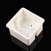 Home Equiments Light Touch PVC Plastic Wall Mounting Box Junction Concealed Bottom Switch Cassette