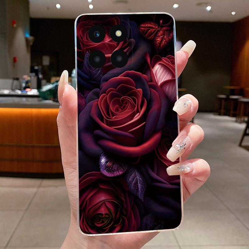 Чехол для Honor X6a Honor X6b X6C Милый Мультяшный Крутой Чехол для Мальчиков Девочек Прозрачный Мягкий Силиконовый Чехол Honor X6C X 6 a X6 B HonorX6a Корпус