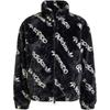 Originals Allover Print Fur Tonal Letter Sports Comfortable Loose Jacket Women Jacket Black IW5920