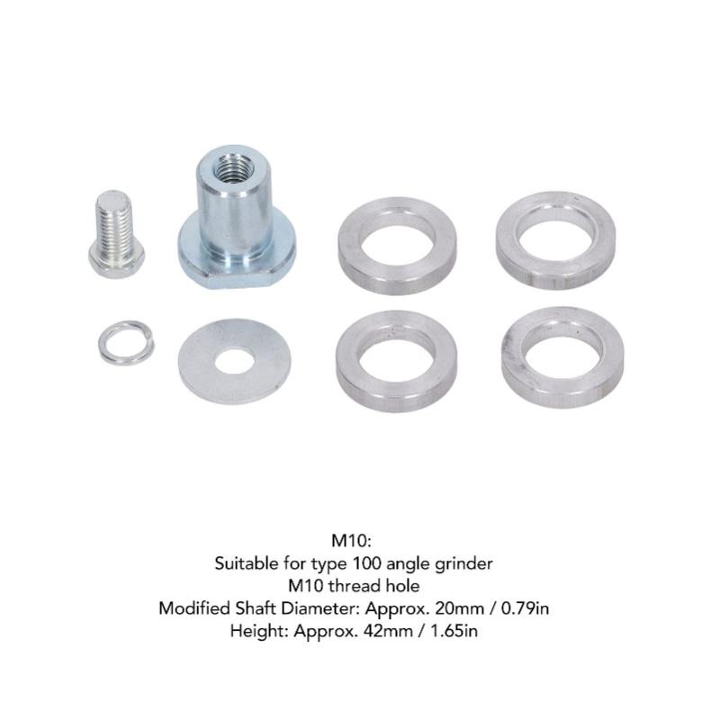 Angle Grinder Adapter Kit Variable Slotting Grooving Machine Conversion Head Power Tool Accessories M10