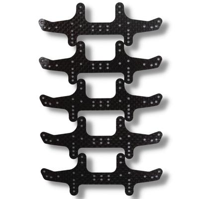 TAGATORON Carbon Wide Rear Multi Stay 3 Type RM3 Type (1.5mm) Набор из 5 шт. Черный