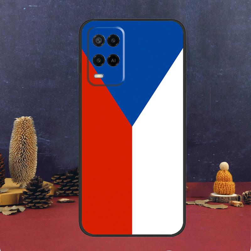 Czech Republic Czech Flag Case For Oppo A5 Pro A6 A15 A18 A38 A58 A78 A98 A54 A74 A94 A17 A57 A80 A60 A40 A16 A76 A96