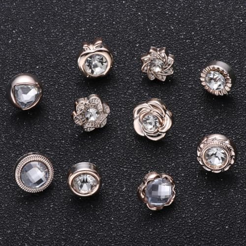 LRXIYODE 20 Pcs Pearl Brooch Pins for Women Cardigan Decorative Corsage Fashion Safety Brooches Random Color