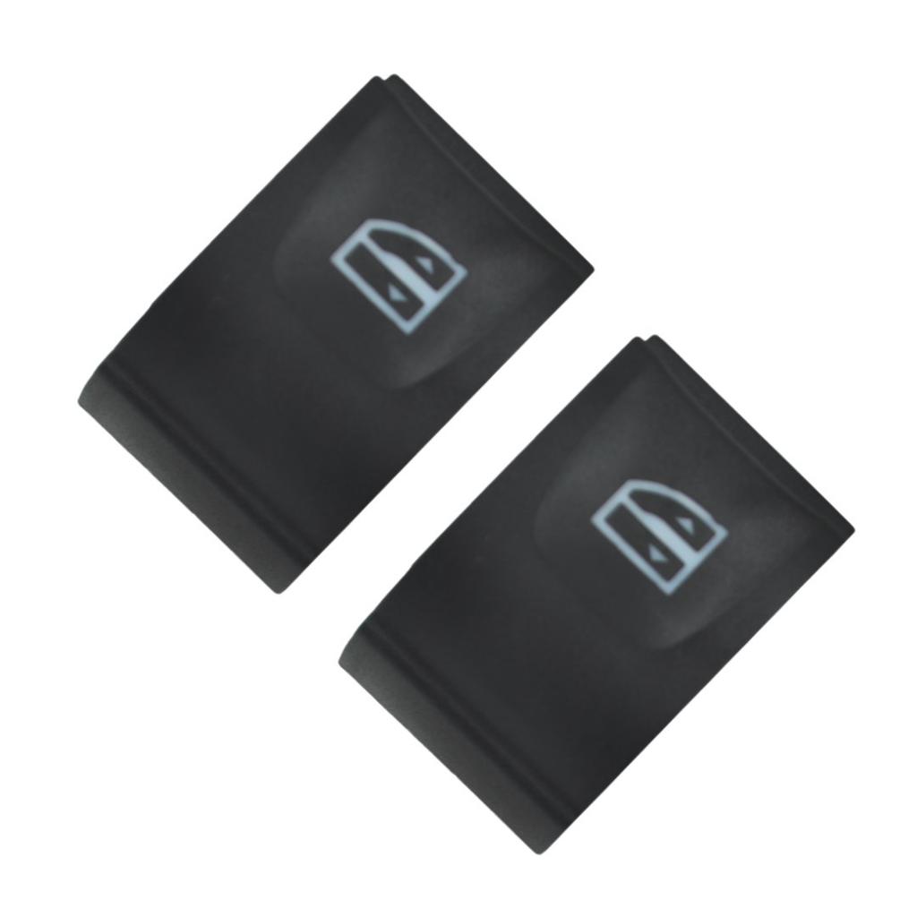 2 Pcs, Window Switch Button Cover ( Right and Left ) For Renault Fluence