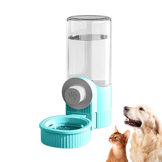 Подвесная клетка, автоматическая кормушка для домашних животных, 520 мл, дозатор воды для мелких домашних животных, 1200 мл, автоматическая миска для корма для щенков, котят, кроликов, шиншилл, ежиков, хорьков