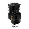 3D Printing Accessories A1/A1 Mini Integrated Nozzle Hotend Kit Stainless Steel 0.2/0.4/0.6/0.8mm For Bambu Lab A1/A1 Mini