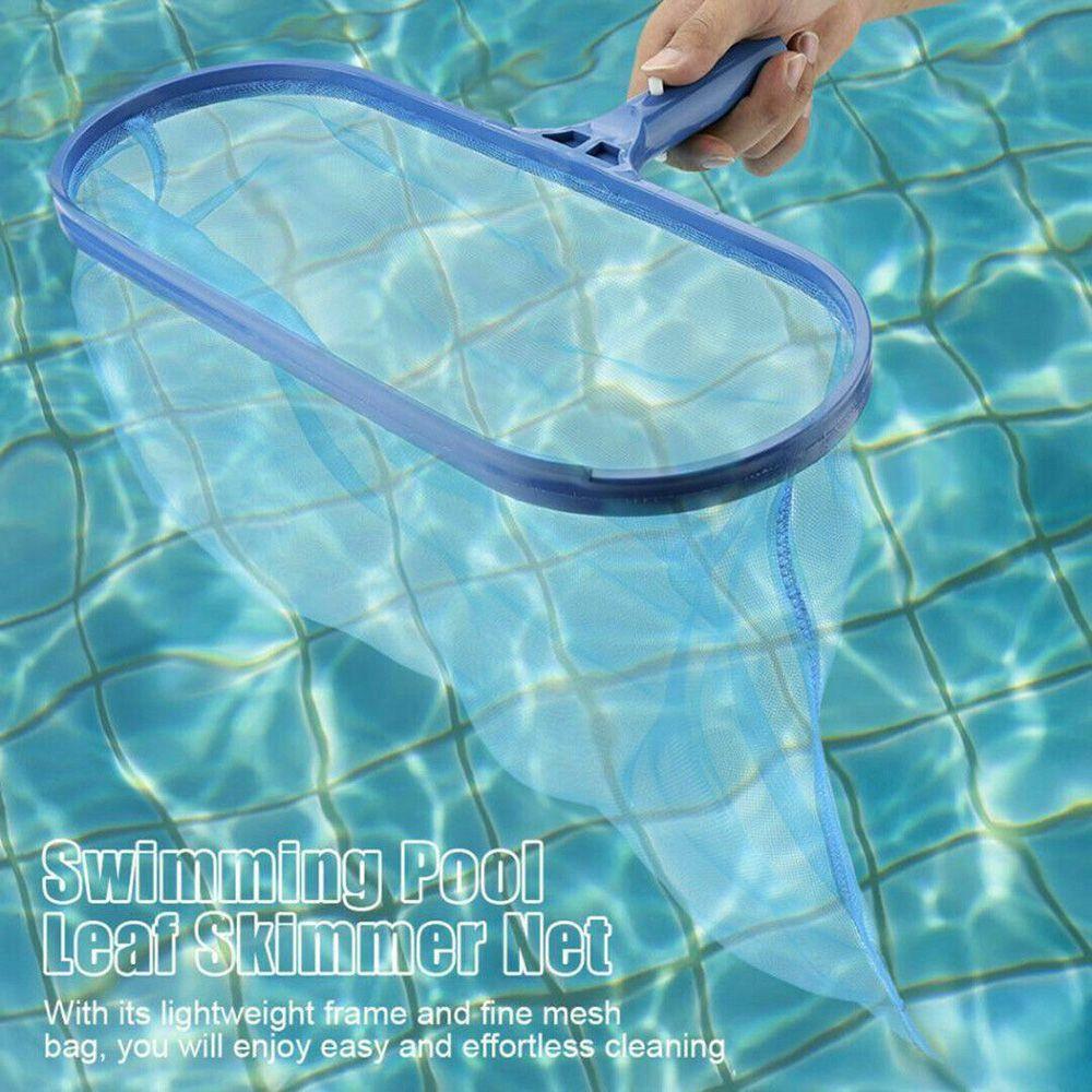Cleaning Telescopic Rod Filter Aluminum Swimming Pool Sweeping Net Clean Tool Reusable