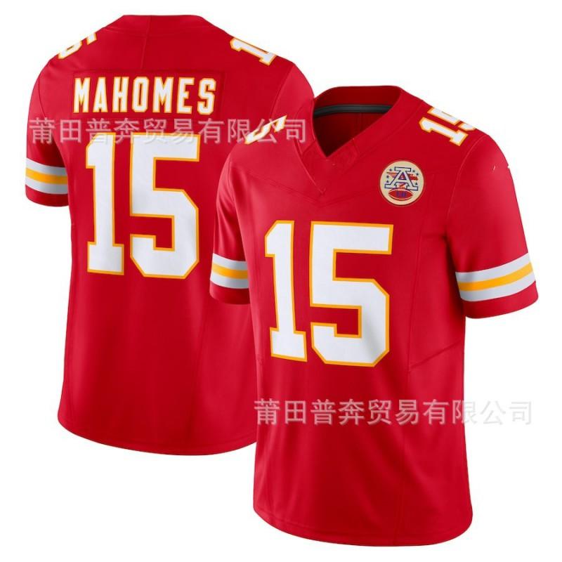 Kansas City Chiefs Football Jersey Mens Womens Sports Team Game Uniform Athletic Shirt