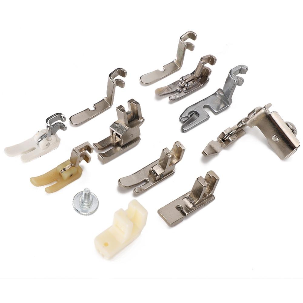 12 шт. Универсальный набор для швейной машины Прочный Профессиональный Набор прижимных лапок для шитья Бытовой DIY