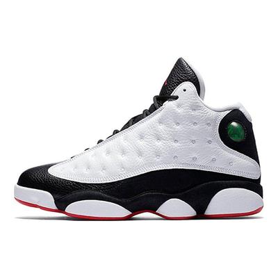 Мужские кроссовки Air 13 Retro He Got Game 2018 Белый Черный True-Red 414571-104