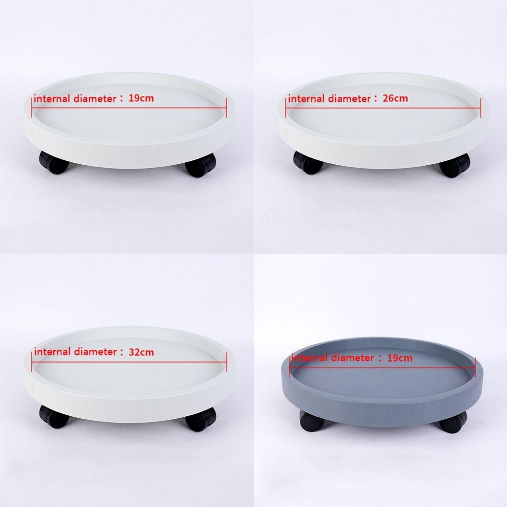 С поддоном для воды, поддон для цветочного горшка, передвижной поддон для цветочного горшка, подставка для растений, садовые принадлежности