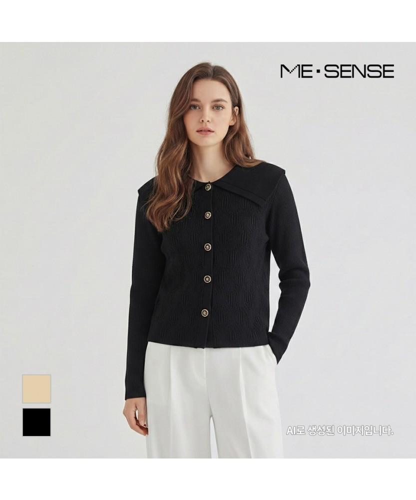 MESENSE Big Collar Front Knit_Mb43Knmd84Z
