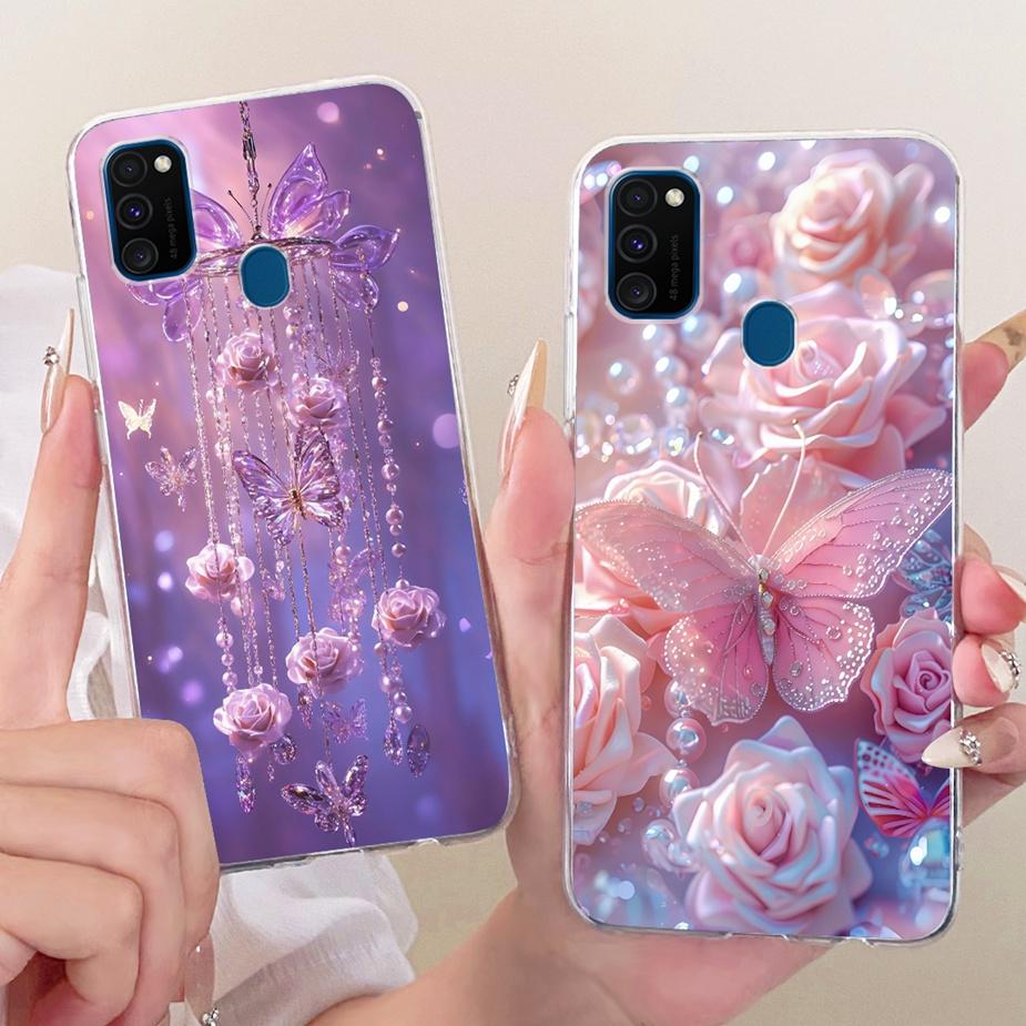 Чехол для Samsung Galaxy M21 SM-M215F Новый модный расписной чехол Мягкий силиконовый чехол для Samsung M21 2021 M 30 s Galaxy M30s Fundas