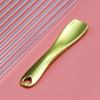 Массажная ложка для крема для глаз Мини-косметическая ложка Изогнутая ложка для крема для лица Лопатка для макияжа