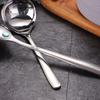 2 шт., набор половников из нержавеющей стали, утолщенная длинная ручка, ложки с круглым краем, можно мыть в посудомоечной машине, ложка для соуса