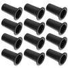 Lurrose Speaker Port Bass Reflex Plastic Replacement X Durable Sound Performance 12-Piece Tubes, Tubes, Accessories, 3" 2",