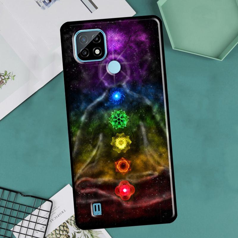 Mandala Chakra Insist Yoga Case For OnePlus Nord 2 9 10 Pro 9R 10R 8T Cover For Realme GT Master Neo 2 3 8i 9i 8 Pro