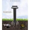 1PC Outdoor Solar Mouse Repeller Waterproof Ultrasonic Animal Repeller Buzzing Snake Repeller