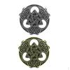 2Pcs Ancient Viking Brooch Pins Coat Cloak Shawl Jewelry Clasp Pin Badge