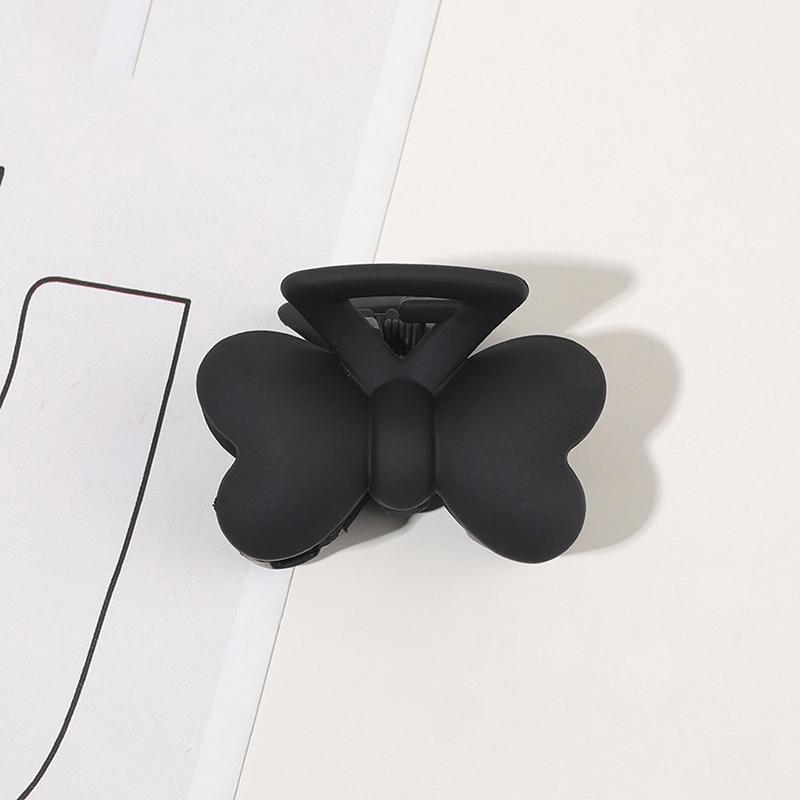 4,5 см матовый простой бант заколка для волос маленькая уличная женская зажимная акула заколка для волос праздничный праздничный аксессуар для волос для девушек подарок