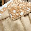 Fashionable Star and Moon Double-Layer Blanket, Flannel Blanket, Office Nap Blanket, Air-Conditioning Blanket