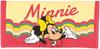 Skater Compact Bath Disney Retro Minnie 50cm X Towel, Mouse, 104cm, TOB100-A