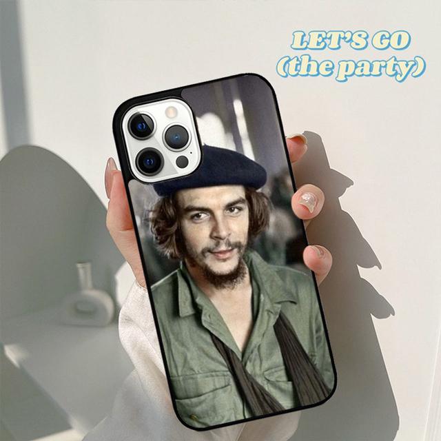Че гевара Курящий сигару Чехол для телефона Для iPhone 17 Air 16 15 14 Plus 13 12 11 Pro Ma Apple Чехол Shell Coque