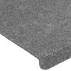 Maty Na Schody Samoprzylepne 30 Szt. Szare 65X24,5X3,5 Cm