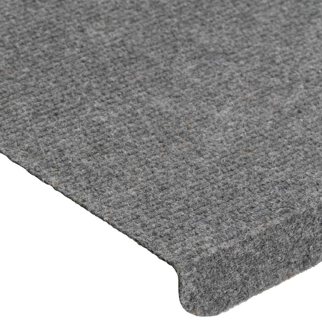 Maty Na Schody Samoprzylepne 30 Szt. Szare 65X24,5X3,5 Cm
