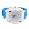 Water Resistant Sports Analog Unisex Watch Student Electronic Wristwatch for Nurses Doctors Students White Dial Blue