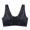 Sexy Large Size Bras for Women Push Up Bras Front Closure Brassiere Femme Wireless Lace Bras Intimate Lingerie