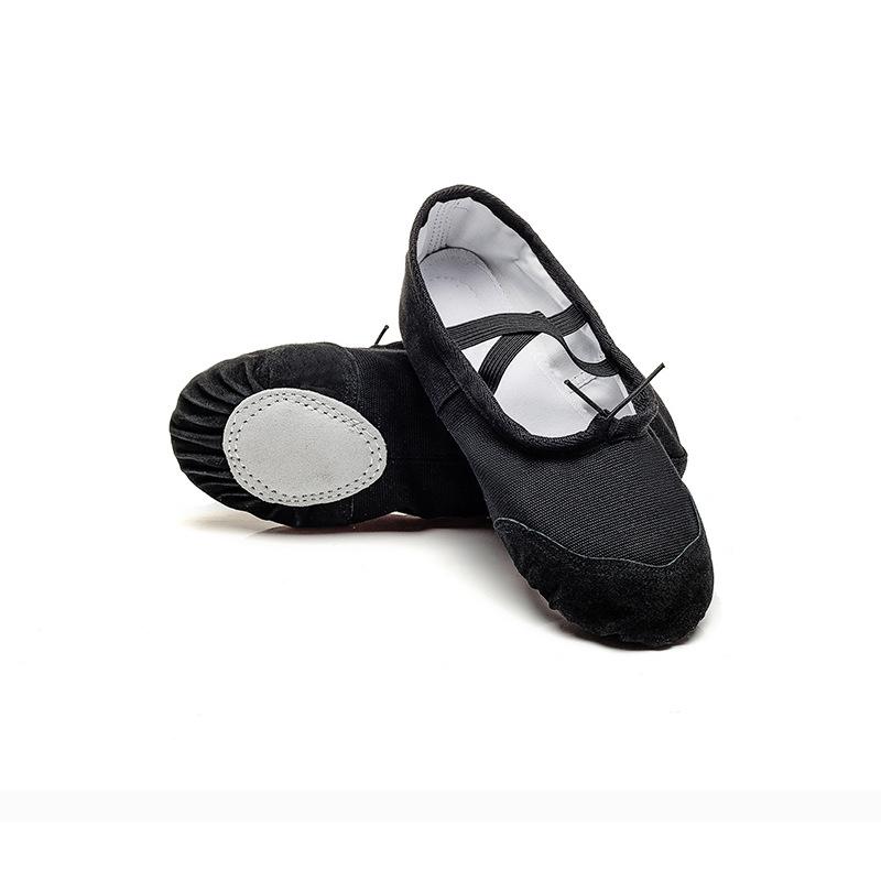 Детские балетки с мягкой подошвой для взрослых, танцевальные туфли для женщин, обувь для занятий йогой