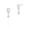 10K White Gold Earrings 111826153202 4℃ (4℃) (WG)
