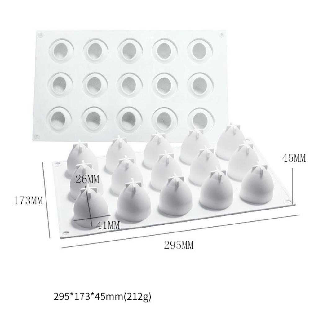6 даже вогнутый шар силиконовый мусс форма для торта DIY украшение запеченная форма гусеницы