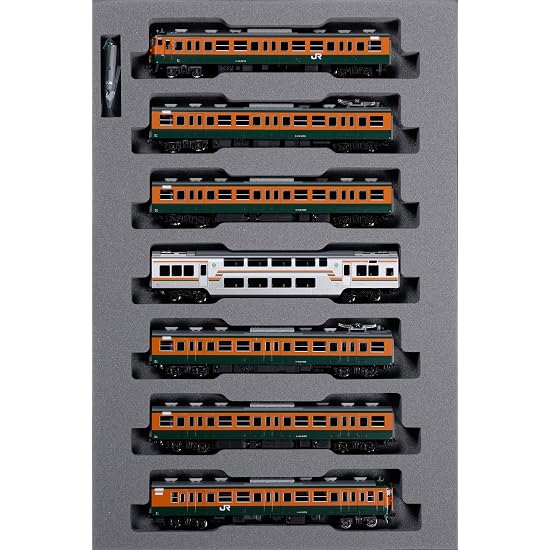 KATO N Gauge 113-2000 Series Shonan Color JR Specification 7-Car Basic Set 10-1954 Model Train