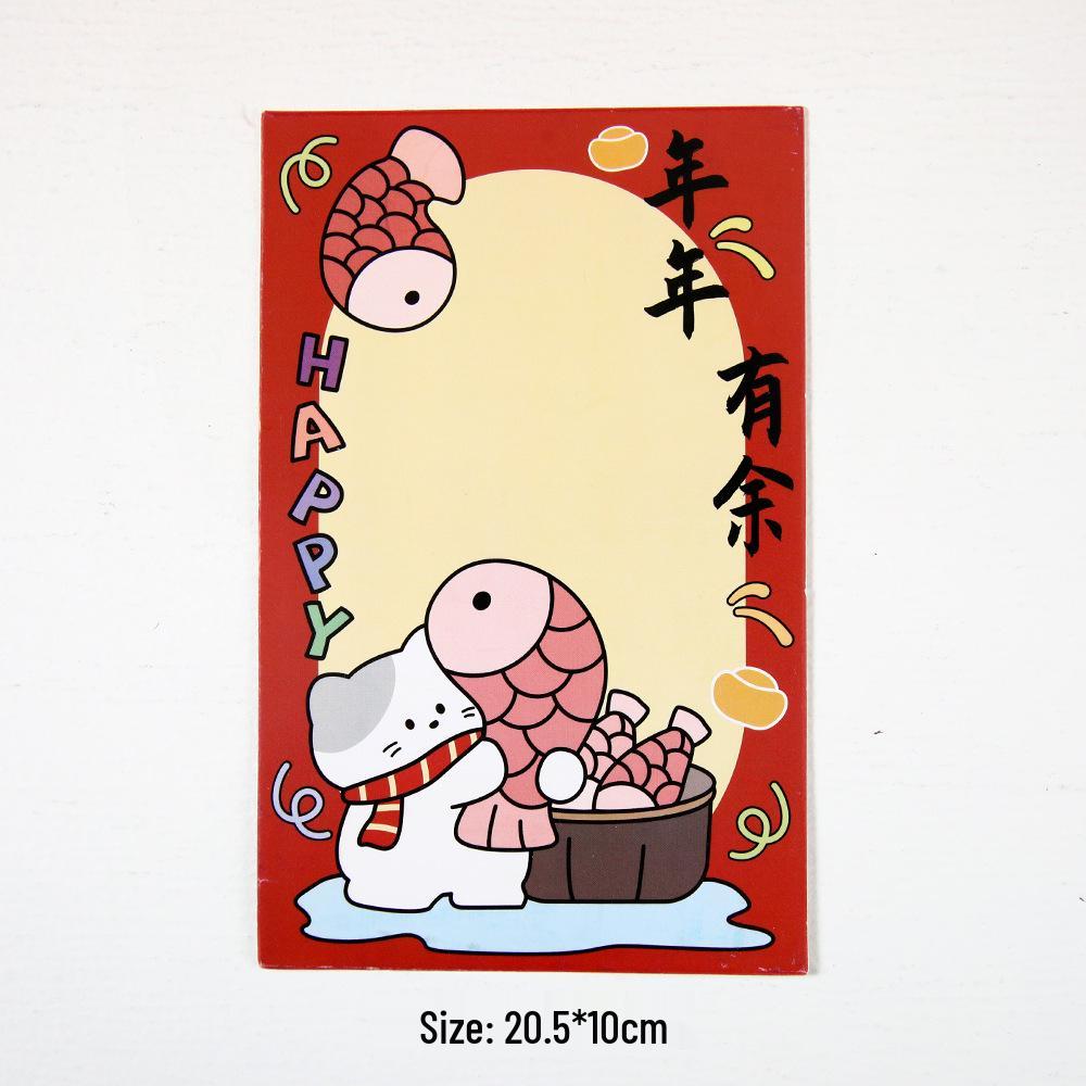 Самоклеящийся милый набор пакетиков для упаковки карточек для маленьких карточек