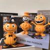 Cartoon Pumpkin Statue Handmade Garden Halloween Pumpkin Funny Halloween Pumpkin Ornaments  Gifts