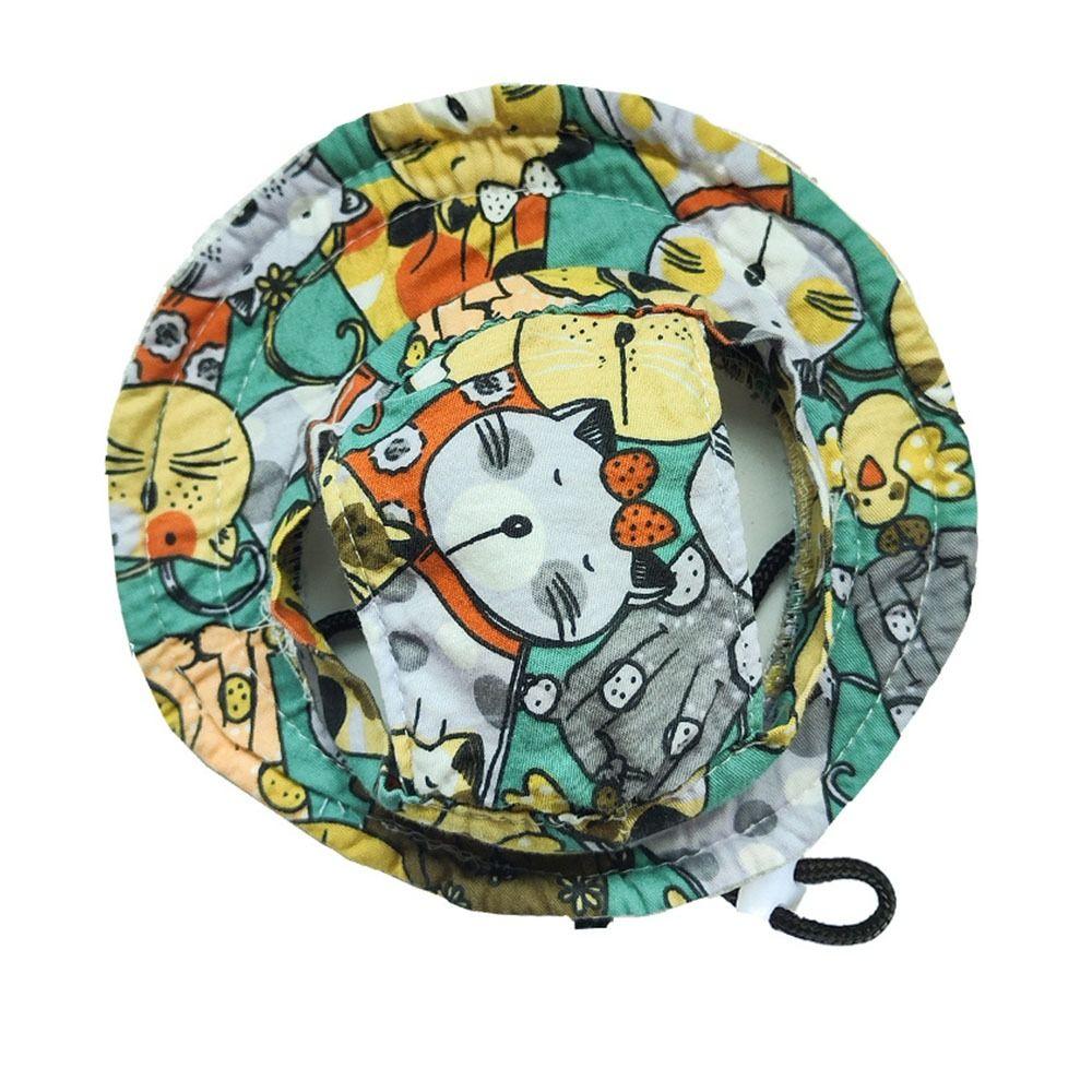 Кошка Собака Собака Солнцезащитные шляпы Дышащая шляпа рыбака для питомца Модная кошачья солнцезащитная шляпа