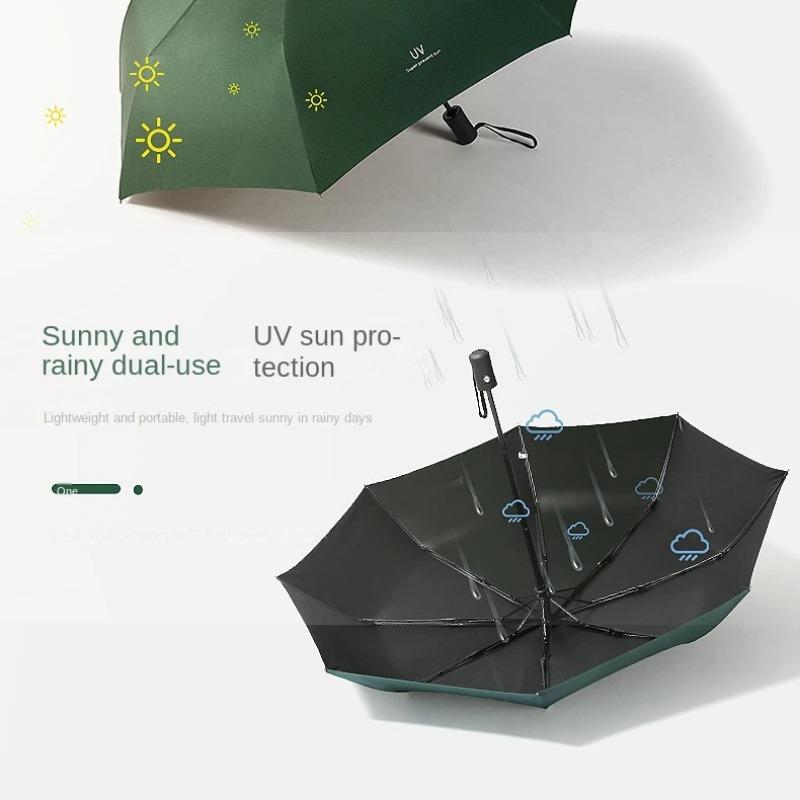 8 ребер, дорожные зонты от дождя и солнца, ветрозащитный многоцветный дорожный зонт, автоматический открывающийся и закрывающийся