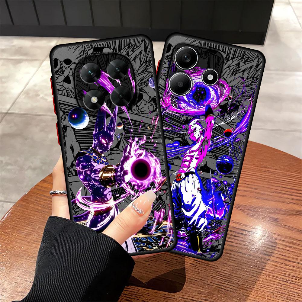 Dragon Bll Buu Beerus Funda Back Phone Cover Case for Xiaomi Redmi Note 14 13C 11 9S 12 14C 10 A4 13 Pro Plus