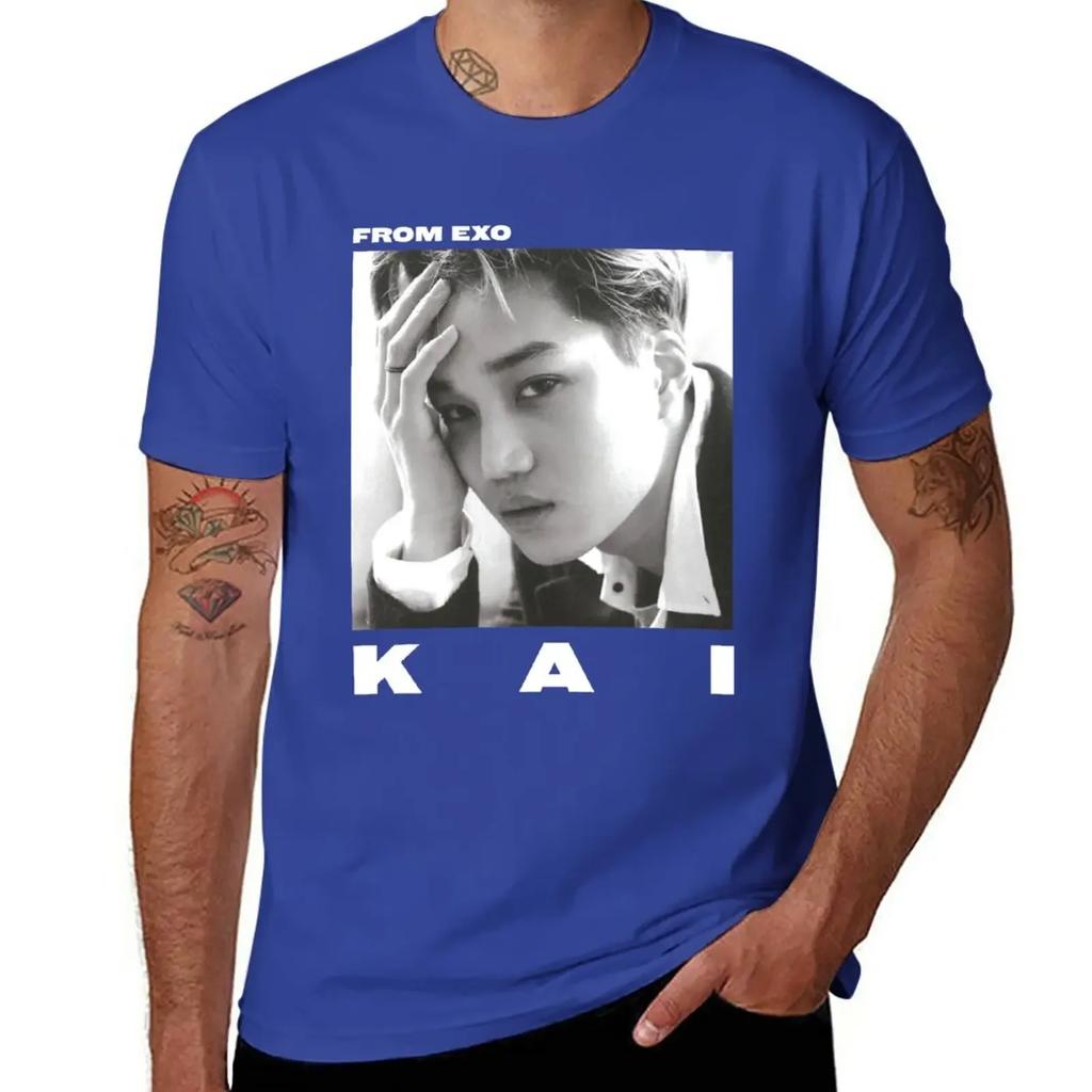 KAI TShirt plain shirts graphic tees summer top men t shirt