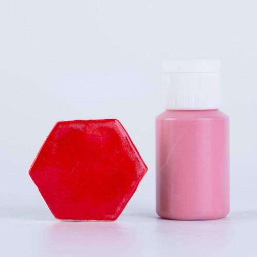 24 цвета Керамический подглазурный цветной концентрат Стабильный и прочный 60 мл Пигмент для керамики Средняя температура 1180-1320 ℃