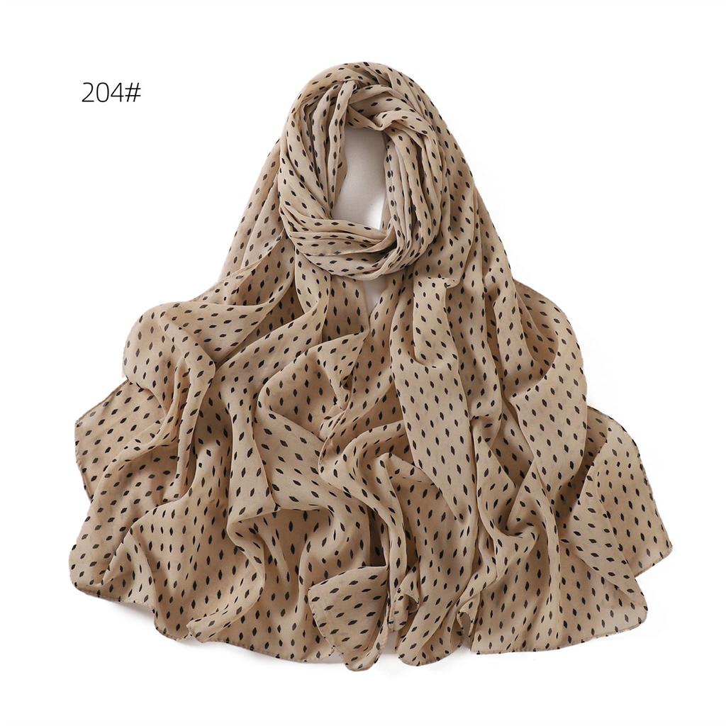 Модный клетчатый шифоновый шарф, мусульманский женский шифоновый хиджаб, исламские аксессуары, турецкая бандана, красивый шарф-шаль из Иу