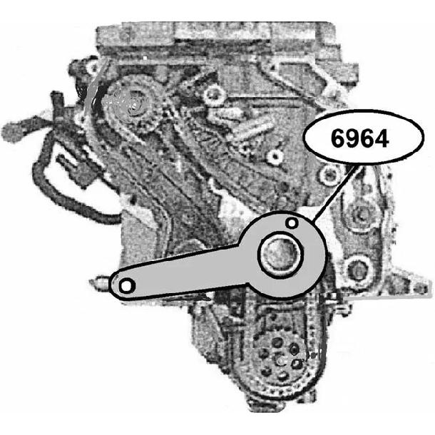 Diesel Engine Crankshaft Positioning Locking Tool OEM 83302285671 for BMW N47 B37 B38 B47 B48 B57 Timing System Repair