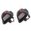 2Pcs White Red LED License Number Plate Light For Nissan Xterra Roniz WD22 1999-2004 Frontier Navara NP300 D22 1998-2004 12V